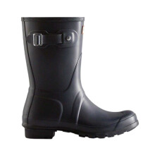 (5 UK, Navy) Hunter Womens/Ladies Original Logo Short Wellington Boots