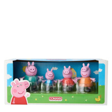 Peppa Pig Family Action Figure Set (Pack of 4)