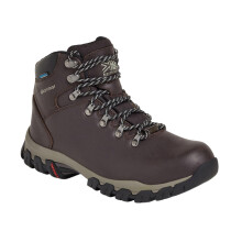 (6 UK, Chocolate) Karrimor Womens/Ladies Mendip Leather Hiking Boots