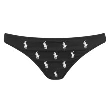 (14 UK - 16 UK, Black) Ralph Lauren Womens/Ladies Hipster Bikini Bottoms