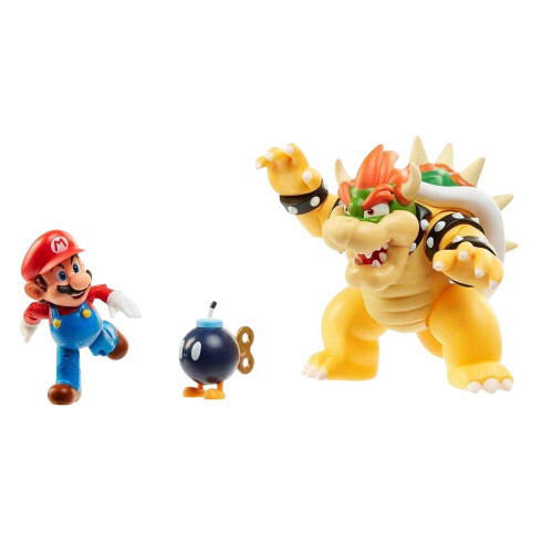 Super Mario Super Mario Lava Battle Action Figure Set 1