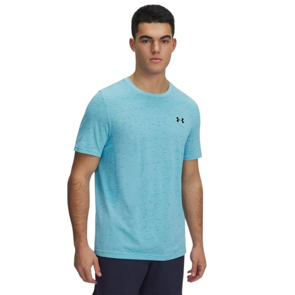 Under Armour (M, Stream) Mens Vanish Seamless T-Shirt