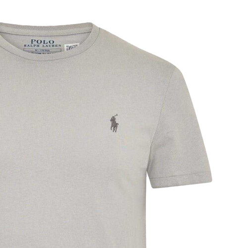 Ralph Lauren (S, Soft Grey) Ralph Lauren Mens Custom Regular T-Shirt 2