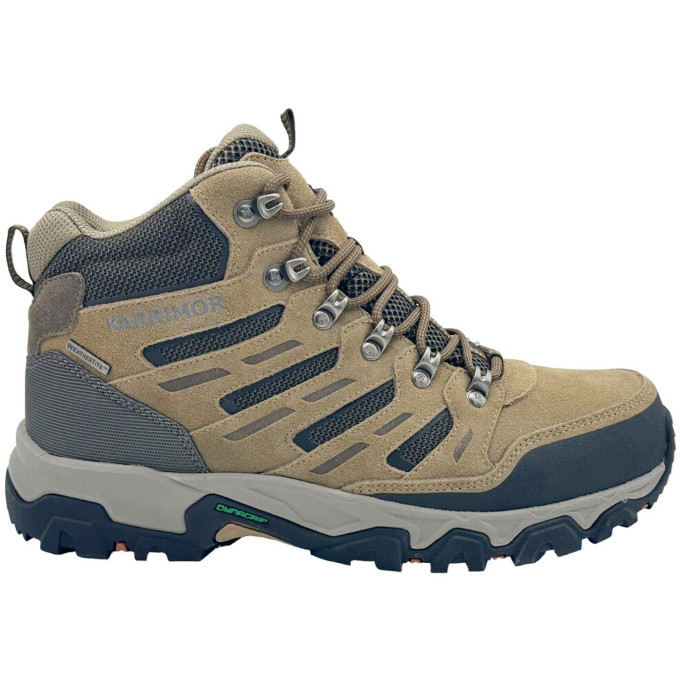 Karrimor (9.5 Uk, Taupe) Mens Mount Mid Leather Waterproof Walking Boots