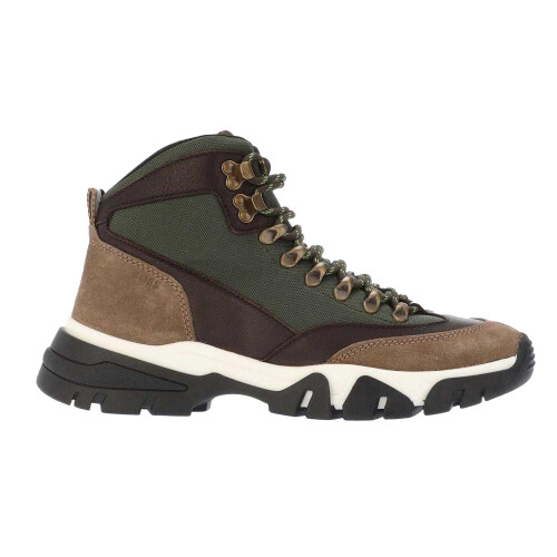 Boss Mens Panelled Material Mix Ankle Boots 2