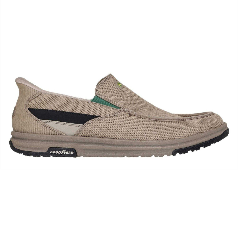 Skechers (9 Uk, Taupe) Mens Melson 2 Mesh Casual Shoes