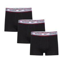 (XL, Black) Reebok Mens Boxer Shorts (Pack of 3)