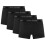 Ted Baker (L, Black) Ted Baker Mens Plain Boxer Shorts (Pack of 4) 2