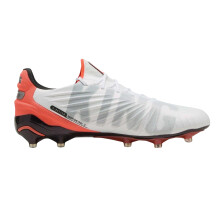 (11.5 UK, White/Red) Puma Mens King Ultimate Firm Ground Football Boots
