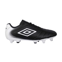 (11 UK, Black/White) Umbro Unisex Adult Calcio Black and White Soft Ground Football Boots
