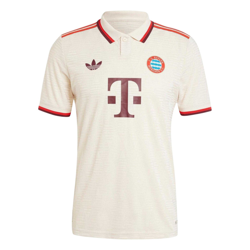 Adidas (S, Linen) Mens Fc Bayern Munich Football Away Shirt