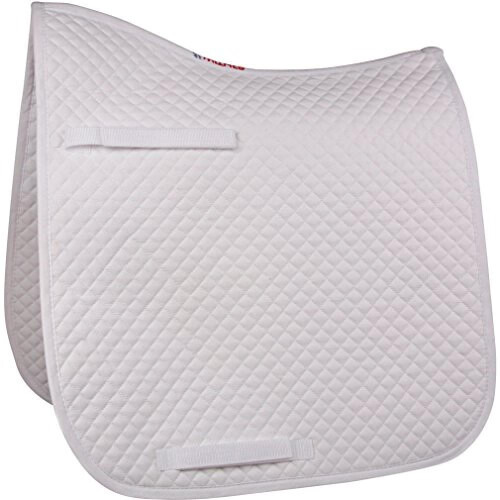 (Cob/Full, White) HyWITHER Competition Dressage Pad
