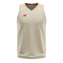 New Balance Childrens/Kids V Neck Regular Sleeveless Cricket Tank Top