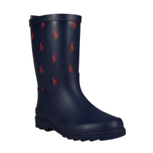 (1 UK, Navy/Red) Ralph Lauren Childrens/Kids Waterproof Rain Boots