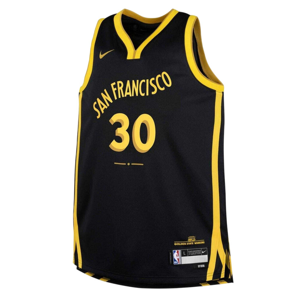 Nike Boys Stephen Curry Golden State Warriors Basketball Jersey