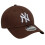 New Era (One Size, Brown/White) New Era Embroidered Logo Adjustable Baseball Cap 1