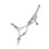 (Cob/Full, Green/Multicoloured) Hy Rope Halter 1
