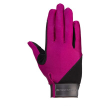 (XS, Purple) Hy Unisex Adult Riding Gloves