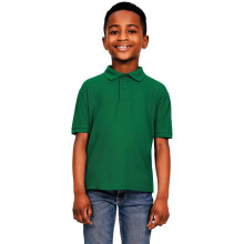 (9-10 Years, Forest Green) Casual Classic Childrens/Kids Polo