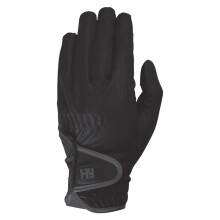 (XL, Black) Hy5 Unisex Cottenham Elite Riding Gloves