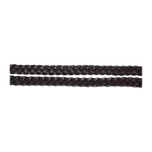 (Pony, Brown) Hy Plaited Horse Leather Reins