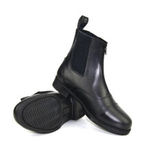 (6 UK, Black) HyLAND Adults Canterbury Zip Jodhpur Boots