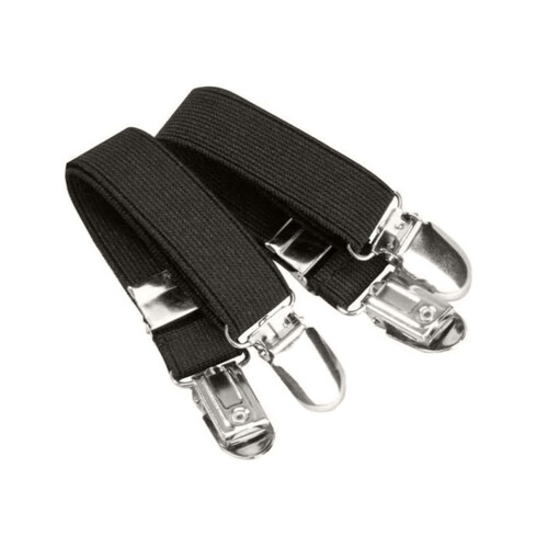 (One Size, Black) HyLAND Rubber Jodhpur Clips
