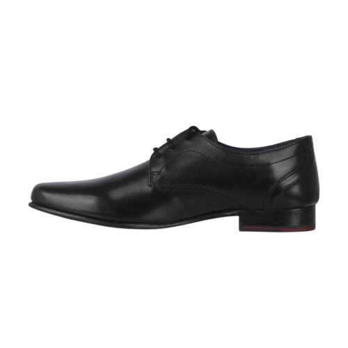 (5 UK, Black) Firetrap Boys Savoy Leather Derby Shoes 2