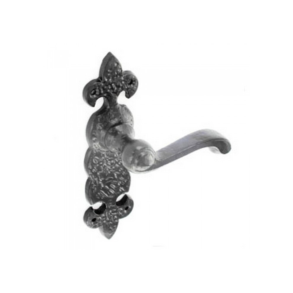 - Securit Antique Latch Handles Black (One Size) - Image 2
