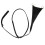(Full, Black) Hy Leather Bib Martingale 1