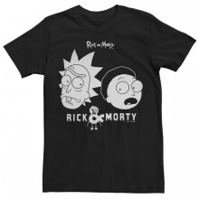 Rick And Morty Unisex Adult Faces T-Shirt