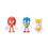 Sonic The Hedgehog Sonic The Hedgehog Action Figure (Pack of 3) 1