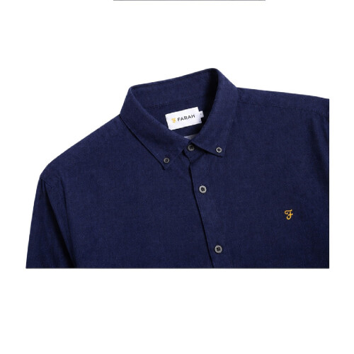 Farah (M, True Blue) Farah Mens Regular Button-Down Shirt 2