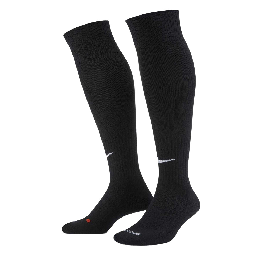Nike (5 Uk-8 Uk, Black) Childrens/Kids Academy Swoosh Football Socks