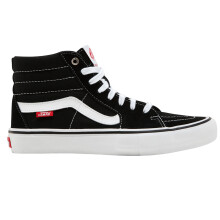 (3 UK, Black) Vans Womens/Ladies SK8-Hi Canvas High Top Trainers