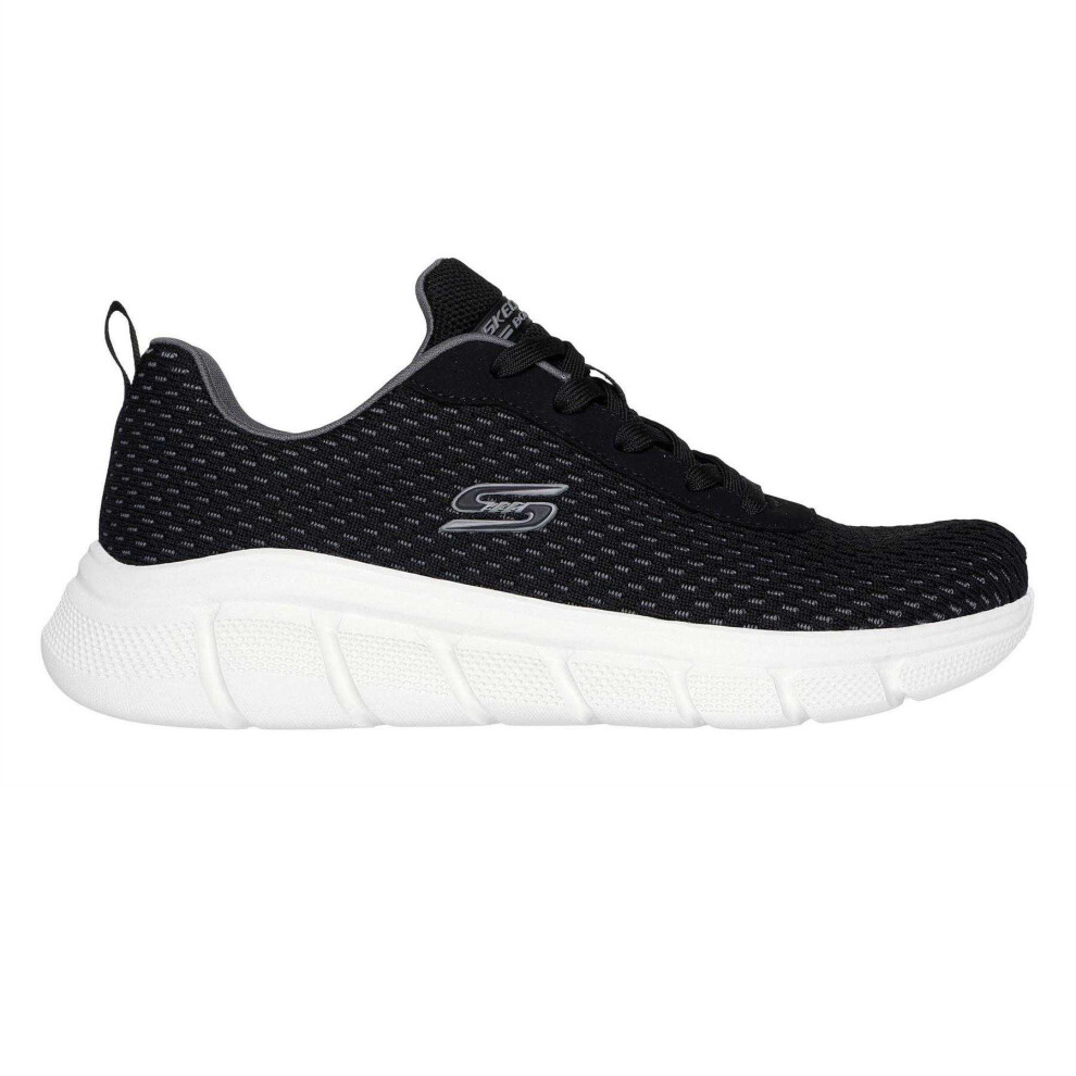 Skechers (2.5 Uk, Black) Womens/Ladies Bobs Slip-On Trainers