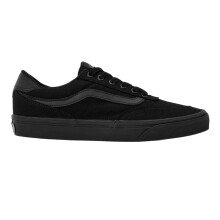 (7 UK, Black/Monochrome) Vans Womens/Ladies Brooklyn Suede Trim Shoes