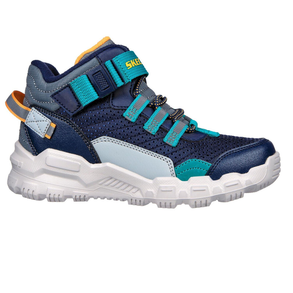 Skechers (13 Uk Child, Navy/Multicoloured) Childrens/Kids Adventurer Trainers