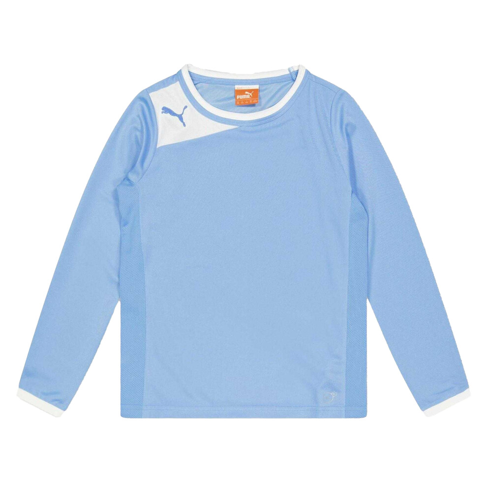 Puma (11-12 Years, Blue) Childrens/Kids Power Cat Jersey