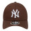 New Era (One Size, Brown/White) New Era Embroidered Logo Adjustable Baseball Cap 3