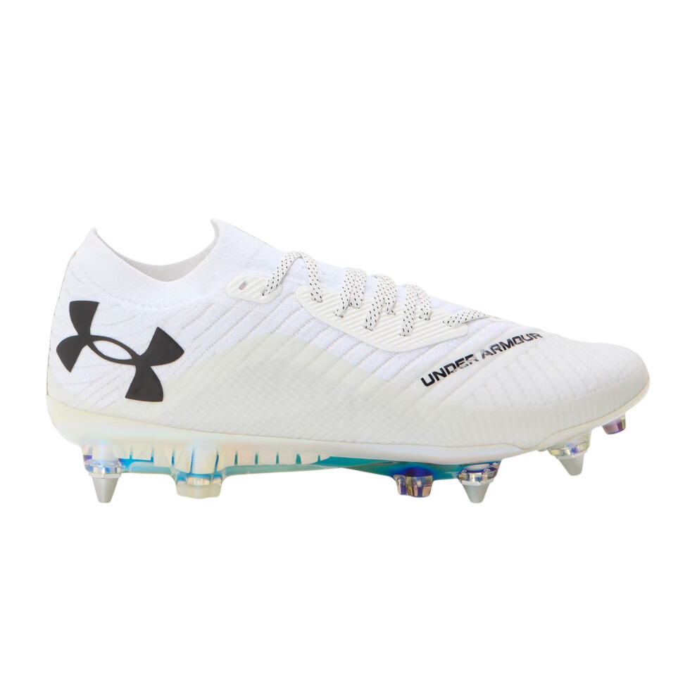 Under Armour (6 Uk, White) Mens Shadow Elite 2.0 Firm Ground Football Boots