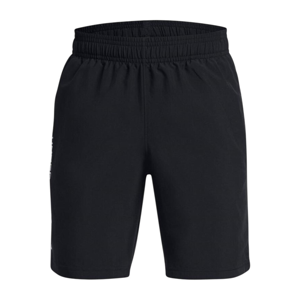 Under Armour (13 Years, Black) Boys Tech Woven Wordmark Shorts