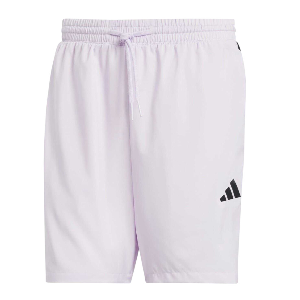 Adidas (3Xl, Ice Lavender) Mens 3 Stripes Shorts