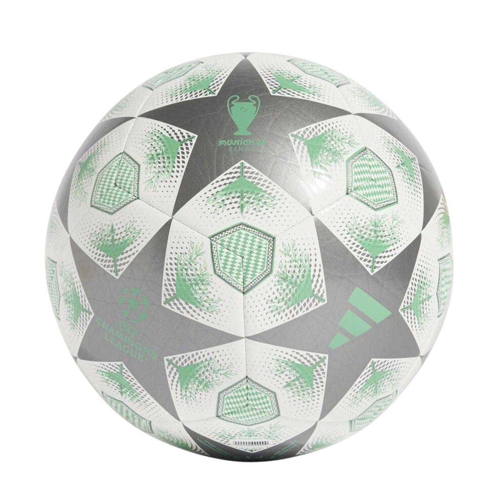 Adidas (5, Silver/Green) 24/25 Knockout Uefa Champions League Football