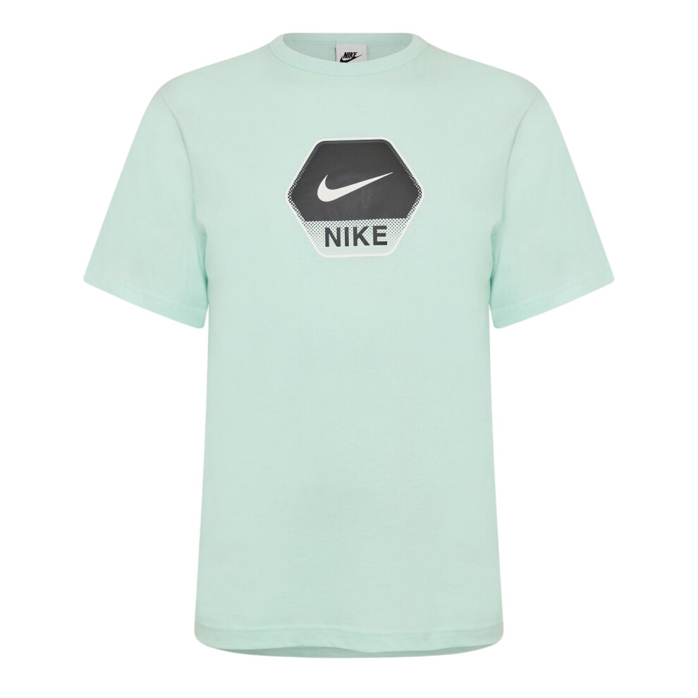 Nike (M, Mint) Mens Sportswear Club T-Shirt