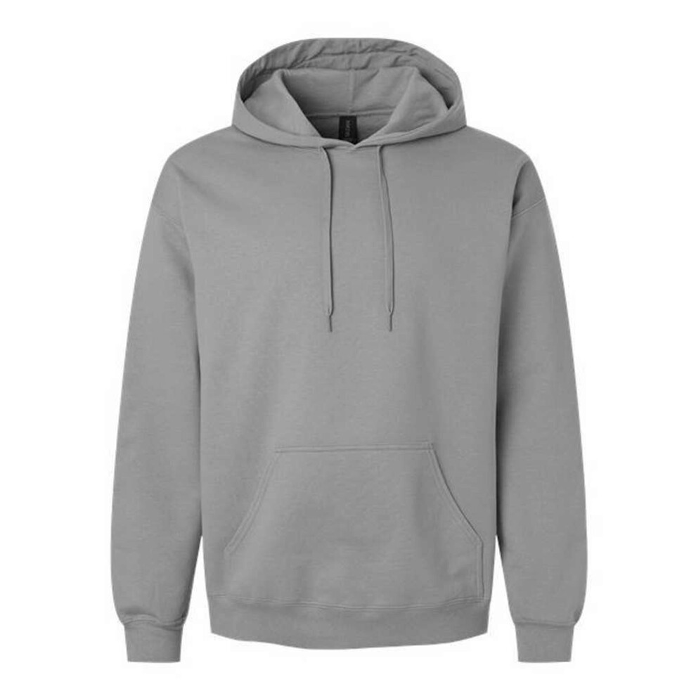 Gildan (L, Cement) Unisex Adult Softstyle Fleece Midweight Hoodie
