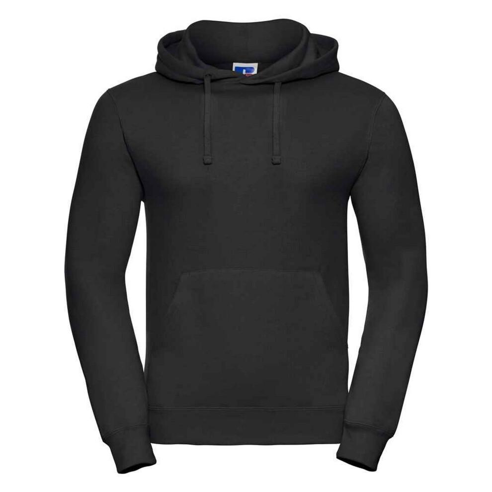 Russell (Xxl, Black) Mens Plain Hoodie
