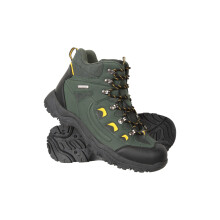 (7.5 UK, Green) Mountain Warehouse Mens Adventurer Waterproof Hiking Boots