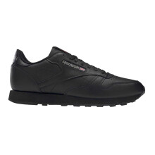 (8.5 UK, Black) Reebok Mens Classic Leather Trainers