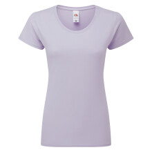 (XL, Soft Lavender) Fruit Of The Loom Womens/Ladies Fit Ringspun Premium Tshirt